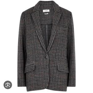 Isabel Marant Charly wool jacket anthracite 38 New with tag